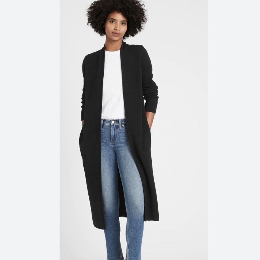 Black Maxi Sweater, Banana Republic, Size M